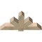 Ekena Millwork Kennewick Rough Sawn Timber Gable Bracket, Douglas Fir, 48"W x 24"H x 6"D x 6"F, 12/12 Pitch GBW048X24X0606KEN00RDF - alternate 2